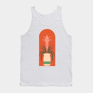 Midecentury Tropical Bromeliad Tank Top